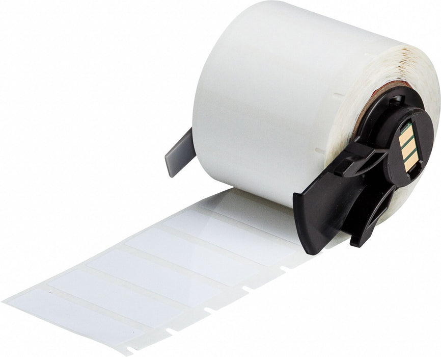 Pre-Cut Label Stock Roll White Gloss