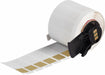Wraparound Label Brown Vinyl 1/2 in W