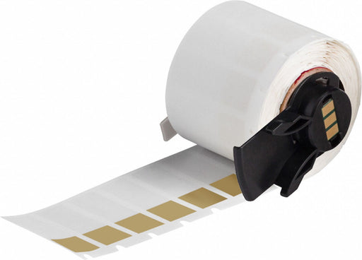 Wraparound Label Brown Vinyl 1/2 in W