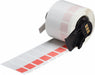 Wraparound Label Red Vinyl 1/2 in W