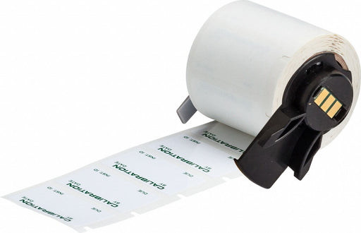 Pre-CutLabelStockRoll Green/White Gloss