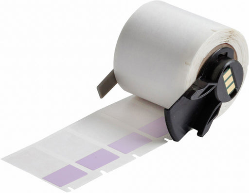 Label 3/4 in W Clear Purple