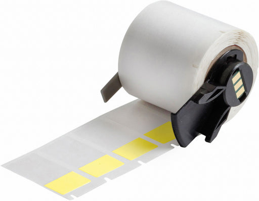 Label 3/4 in W Clear Yellow