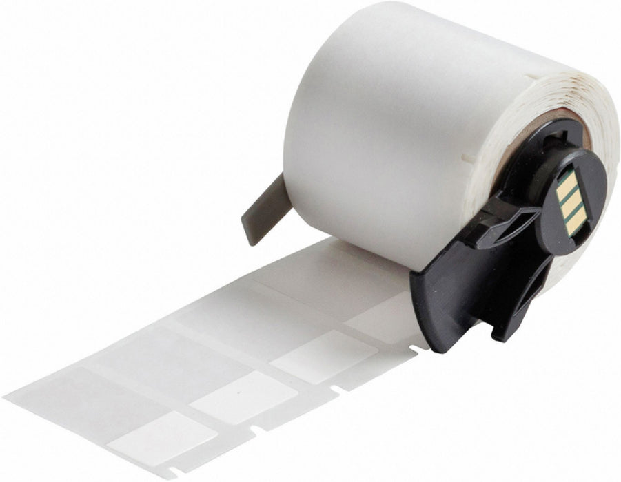 Label 3/4 in W Clear White