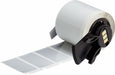 Pre-Cut Label Stock Roll Silver Gloss