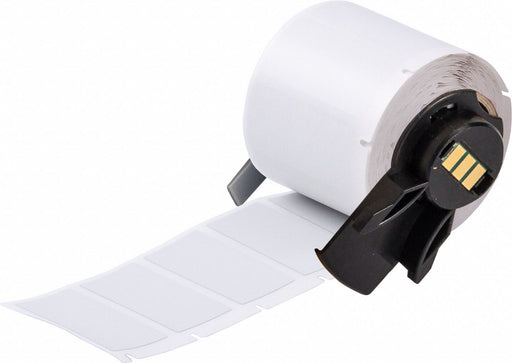 Pre-Cut Label Stock Roll Gray Matte