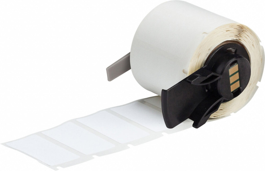 Label 1 1/2 in W White