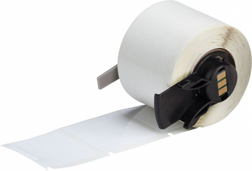 Pre-Cut Label Stock Roll White Gloss