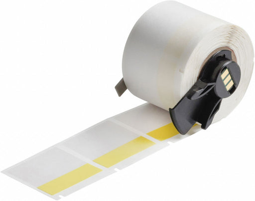 Label 1 1/2 in W Clear Yellow