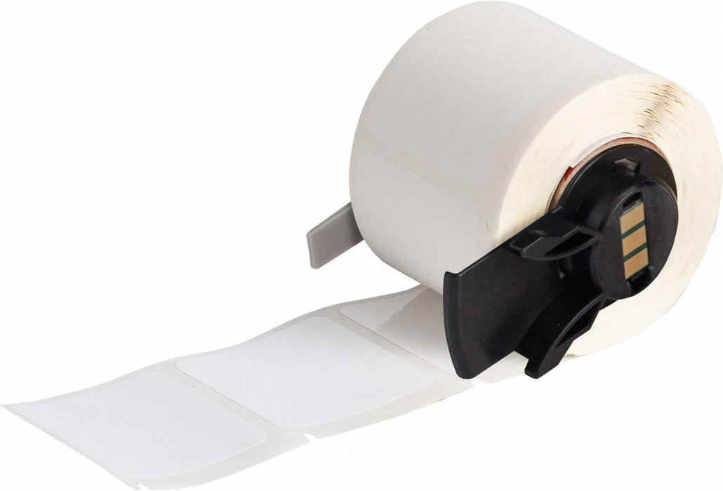 Pre-Cut Label Stock Roll White Gloss