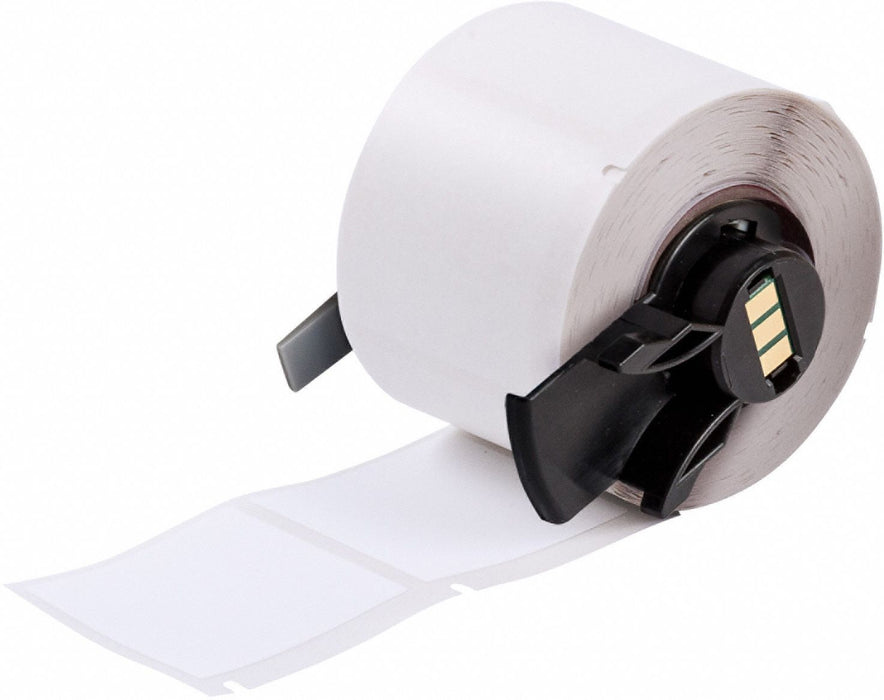 Label 1 1/2 in W White