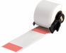 Label 1 1/2 in W Clear Red