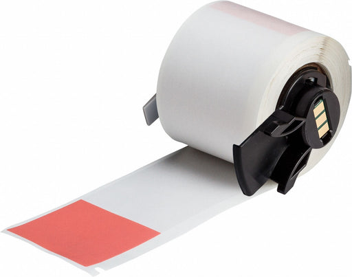 Wraparound Label Red Vinyl 1-1/2 in W