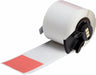 Label 1 1/2 in W Clear Red