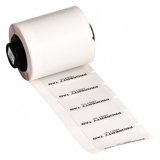 Pre-CutLabelStockRoll Black/Gray Matte