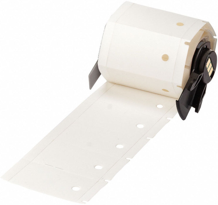 Pre-Cut Label Stock Roll White Matte