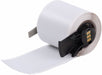 Pre-Cut Label Stock Roll Gray Matte