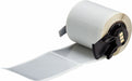 Pre-Cut Label Stock Roll Silver Gloss