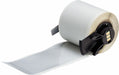 Pre-Cut Label Stock Roll Silver Gloss