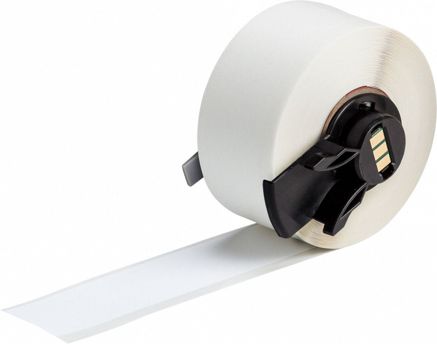ContinuousLabelStock White Matte 1inW