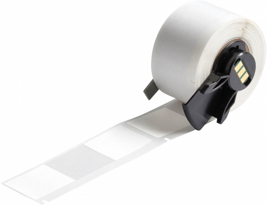 Wraparound Label White Vinyl 1 in W