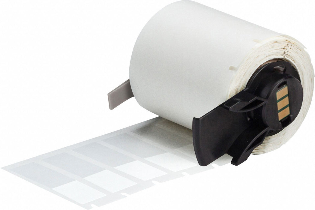 Label 1 51/64 in W Clear White