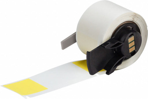 Label 2 5/8 in W Clear Yellow