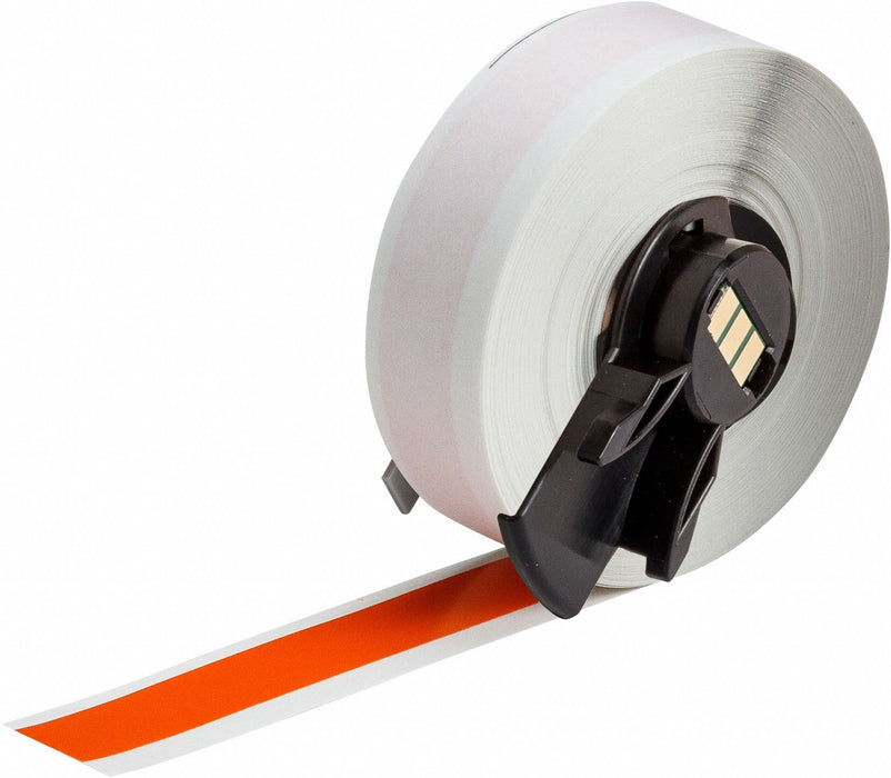 ContinuousLabelStock Orange Gloss 1/2inW