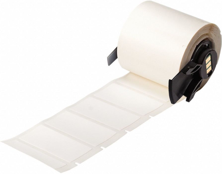 Pre-Cut Label Stock Roll White Matte