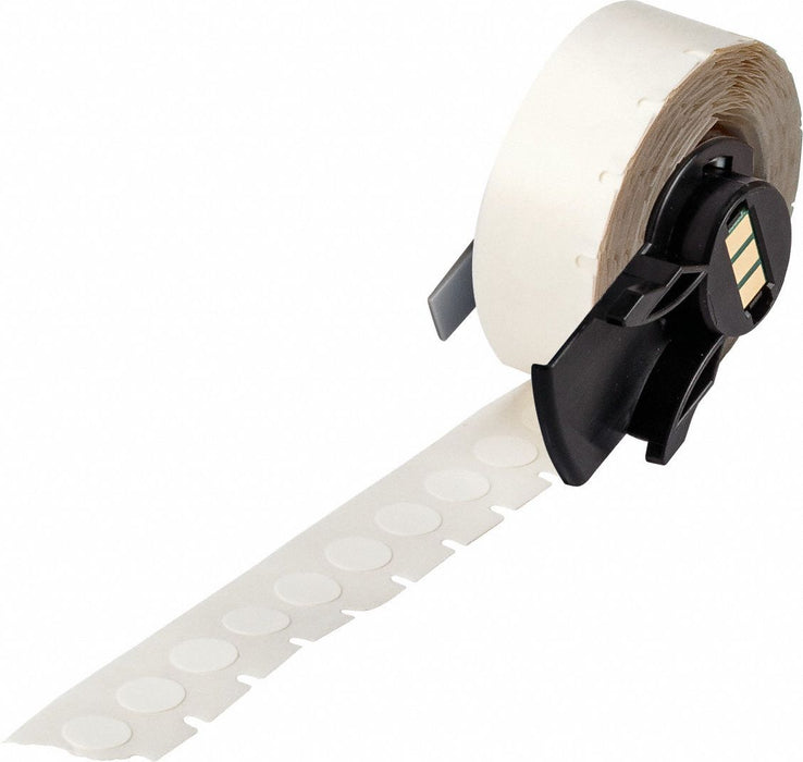 Pre-Cut Label Stock Roll White Matte