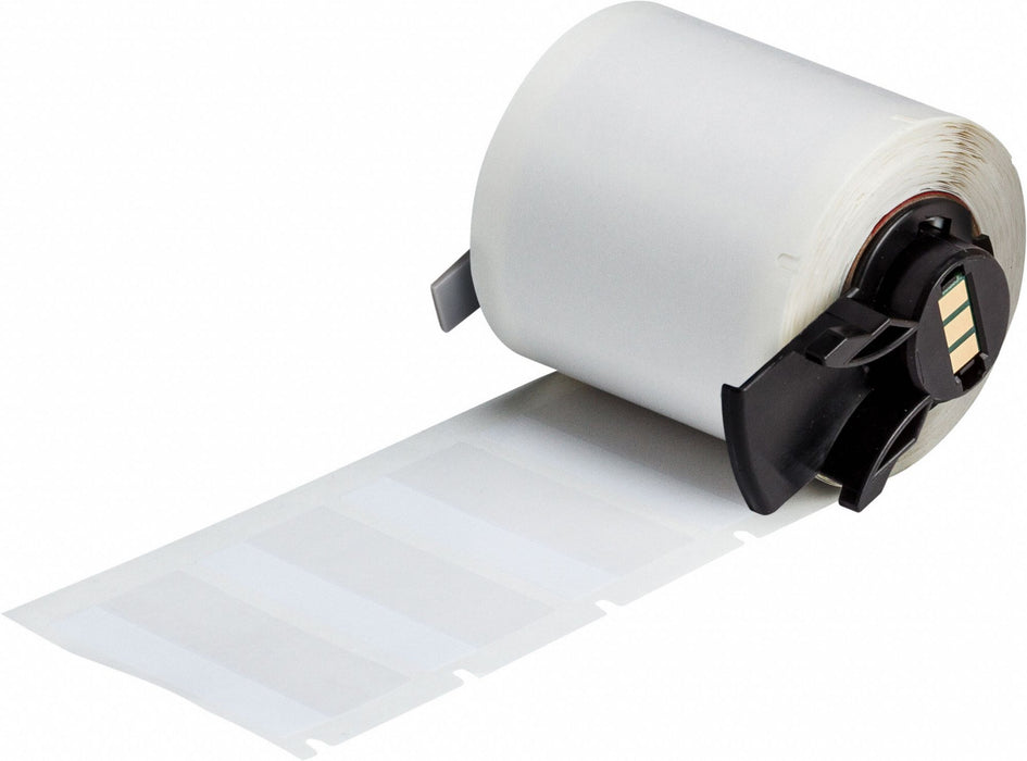 Label 1 3/4 in W Clear White
