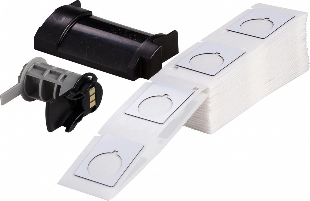 Pre-Cut Label Stock Roll White Gloss
