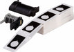Pre-Cut Label Stock Roll Black Gloss