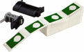 Label 1 13/64 in W Green