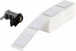 Label 1 13/64 in W White