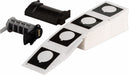 Pre-Cut Label Stock Roll Black Gloss
