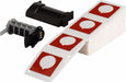Label 1 51/64 in W Red