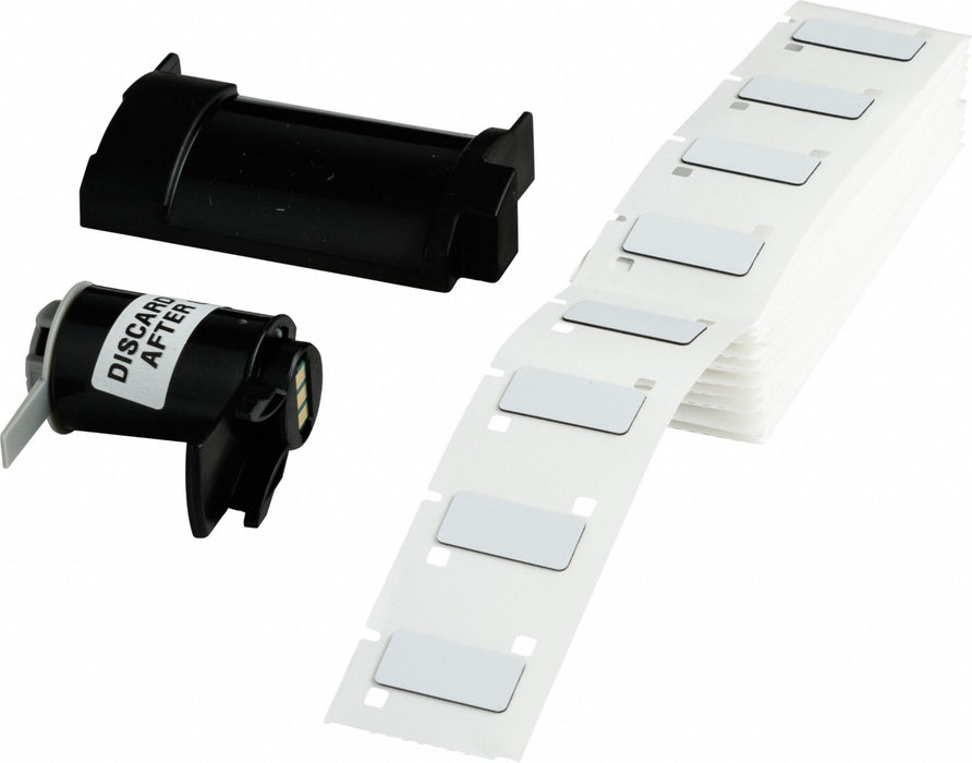Pre-Cut Label Stock Roll White Gloss