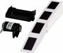 Pre-Cut Label Stock Roll Black Gloss