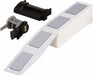 Pre-Cut Label Stock Roll Silver Gloss