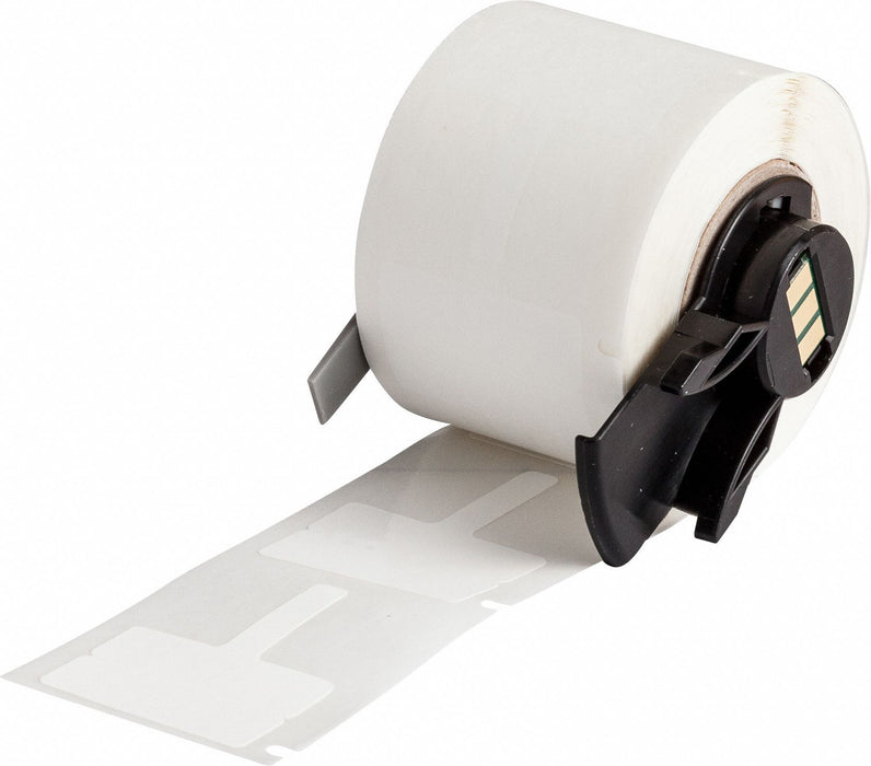 Label 1 3/16 in W 25/32 in H White