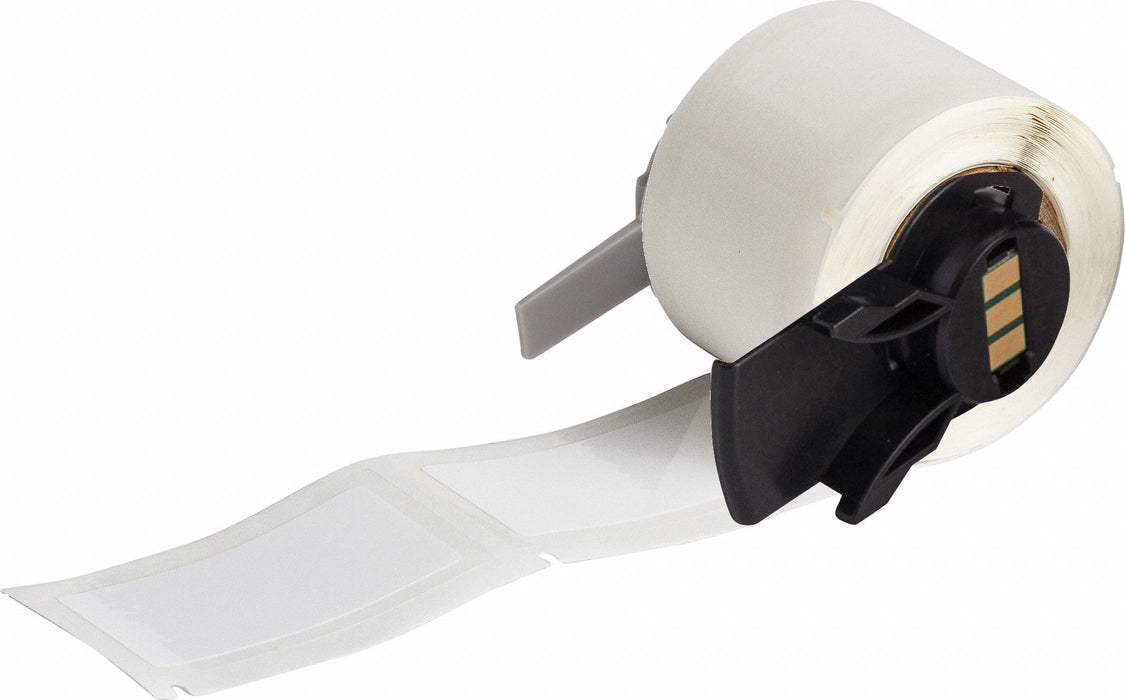 Pre-Cut Label Stock Roll White Gloss