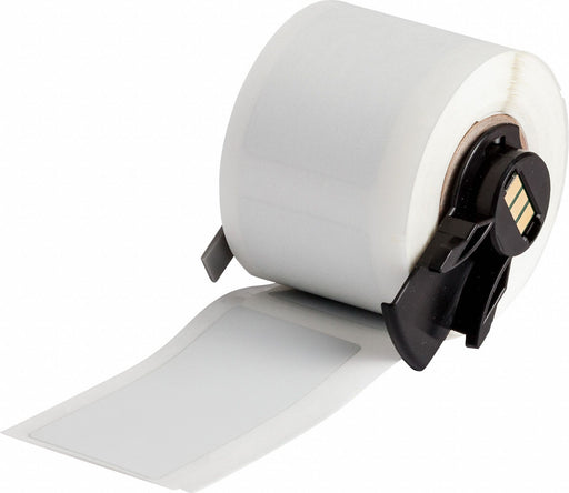 Pre-Cut Label Stock Roll Gray Gloss