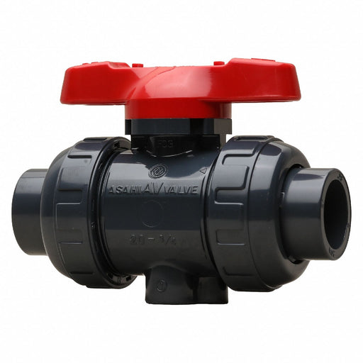 Manual 2-Way Ball Valve Socket PVC
