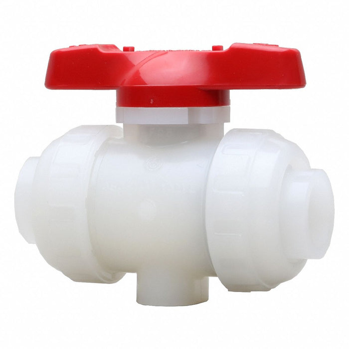 Manual 2-Way Ball Valve Socket PVDF