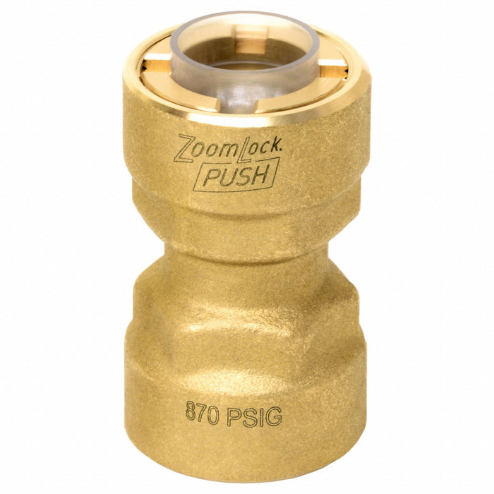 Strt Brass Push-Fit1/2 Push-Fit1/2 