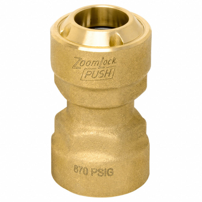 Strt Brass Push-Fit1/4 Push-Fit1/4 