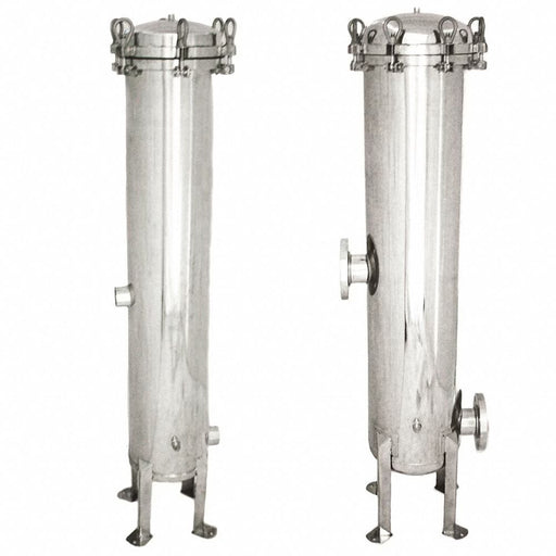 FilterHousing 591/4inH 8inDia Silver