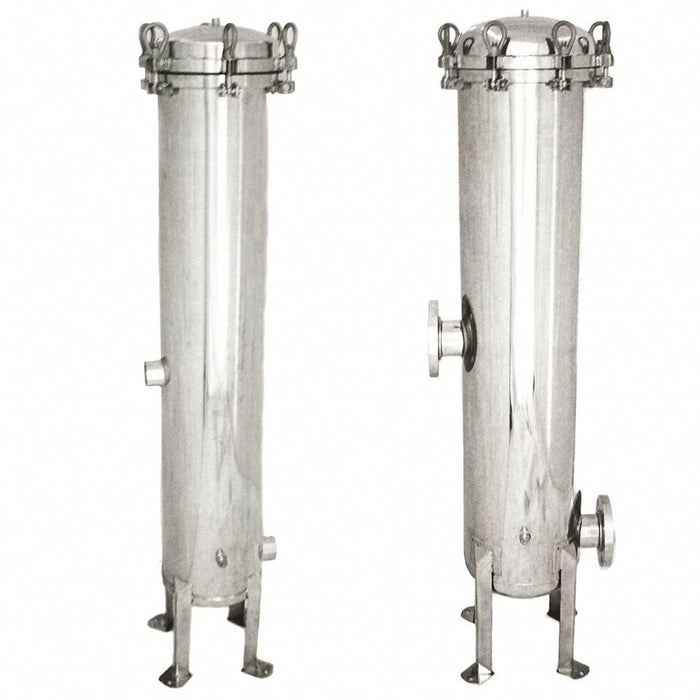 FilterHousing 591/4inH 8inDia Silver