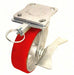 Plate Caster Swivel Polyurethane 7 1/2 H